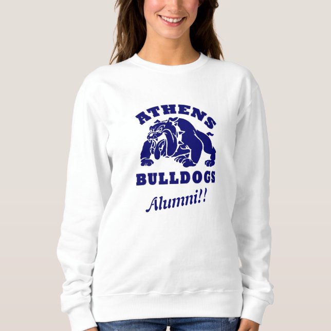 Athens Bulldogs Alumni Women's Sweatshirt (Vorderseite)