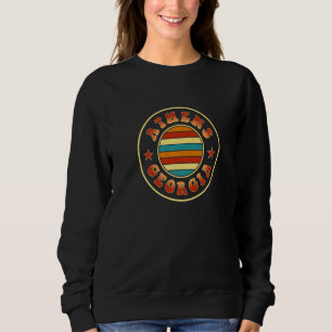 Athens Georgia Heimat Ga Zuhause Staat Athenian Re Sweatshirt