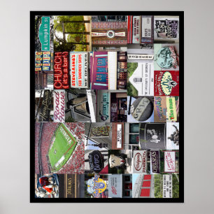 Athens Georgia Poster