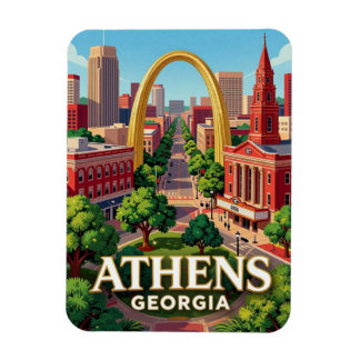 Athens Georgia Reise College Town 🎓 Magnet