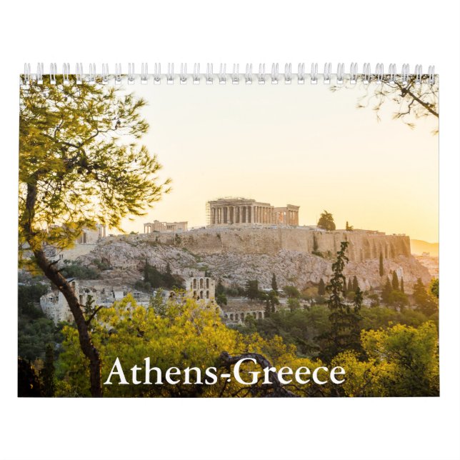 Athens-Greece Calendar Kalender (Titelbild)