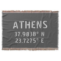 Athens Griechenland Breitengrad