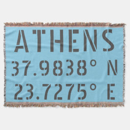 Athens Latitude Longitude Decke