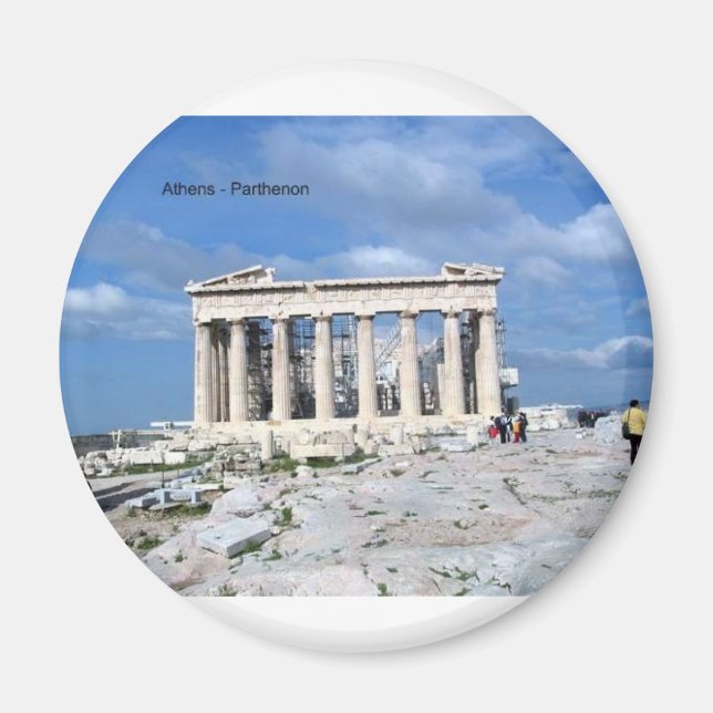 Athens Parthenon Magnet (Vorne)