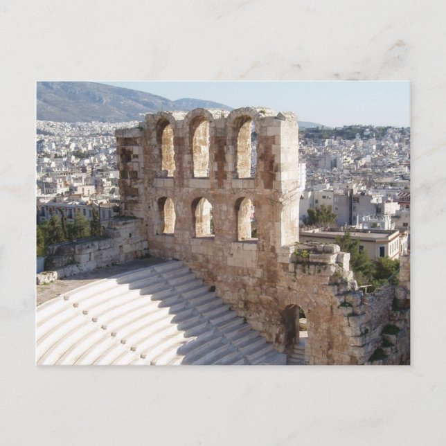 Athens Postkarte (Vorderseite)