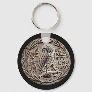 Athens Silver Tetradrachm Schlüsselanhänger