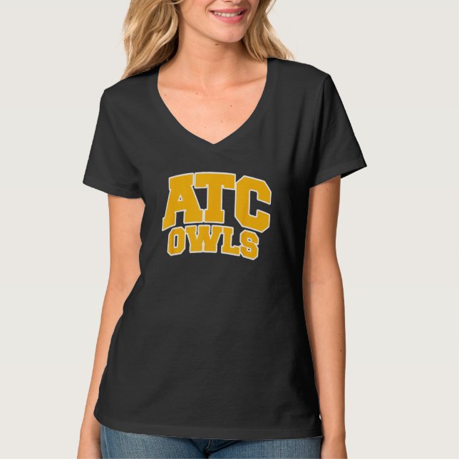 Athens Technical College Owls 01 T-Shirt (Vorderseite)