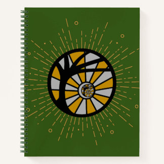 Atheopagan Hardcover Spiral Notebook Notizbuch