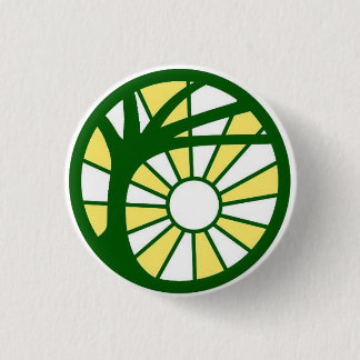 Atheopagan Symbol-Knopf Button