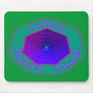 Äther-Physik-Modell-Mausunterlage 2 Mousepad
