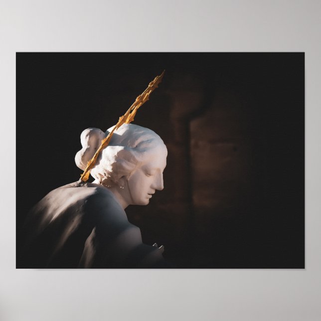 Ätherische Anmut Poster (Vorne)