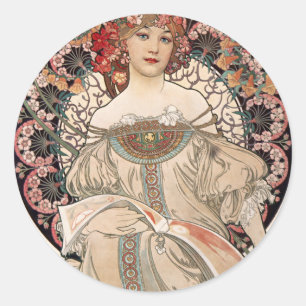 ätherische Bilanz Runder Aufkleber