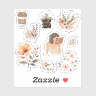 Ätherische Eleganz: Sammlung ästhetischer Sticker