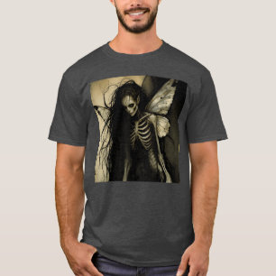 Ätherische Feen-Gotik-Dunkle-Kunst-Ästhetik-Grunge T-Shirt