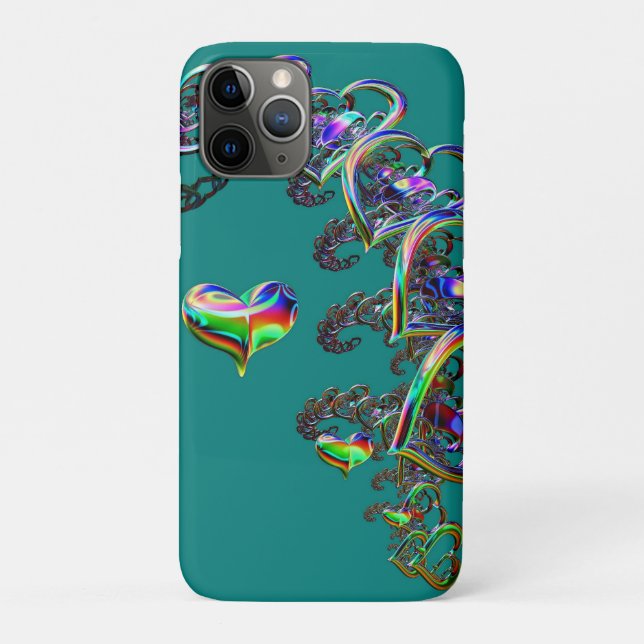 Ätherische Herzkaskade Case-Mate iPhone Hülle (Rückseite)
