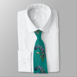 Ätherische Herzkaskade Krawatte