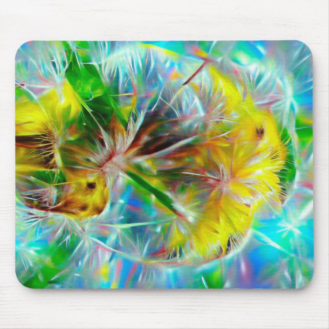 Ätherische Lüster in Neon Dreamscape Mousepad (Vorne)