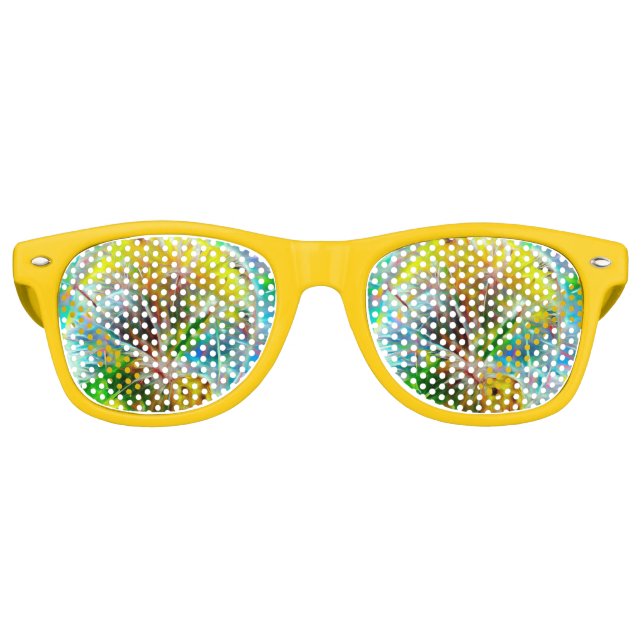 Ätherische Lüster in Neon Dreamscape Partybrille (Vorderseite)