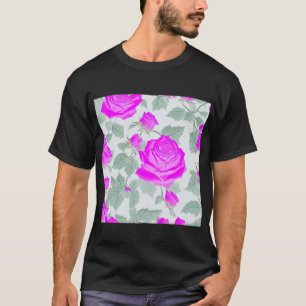 Ätherische Rosa Geisterrose T-Shirt