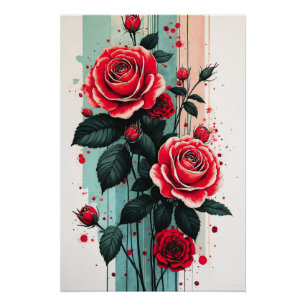Ätherische Rose Poster