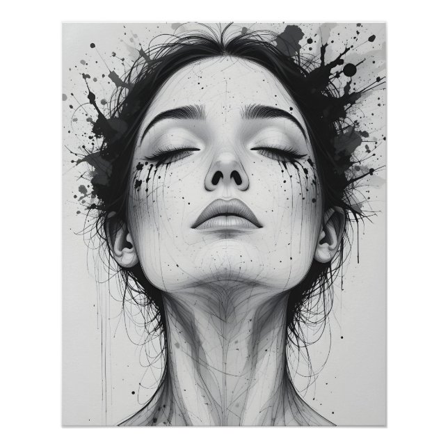 Ätherische Ruhe Poster (Vorderseite)