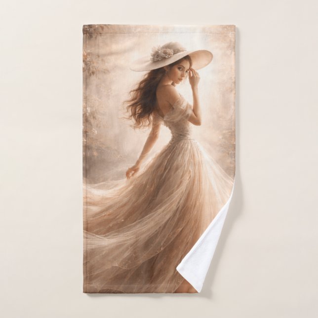 Ätherische slawische Wassernymphe Handtuch | Boho (Handtuch)