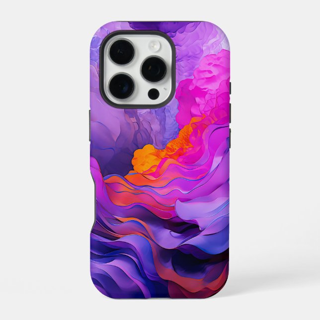 ‚ätherische Ströme‘ iPhone Hülle (Rückseite)