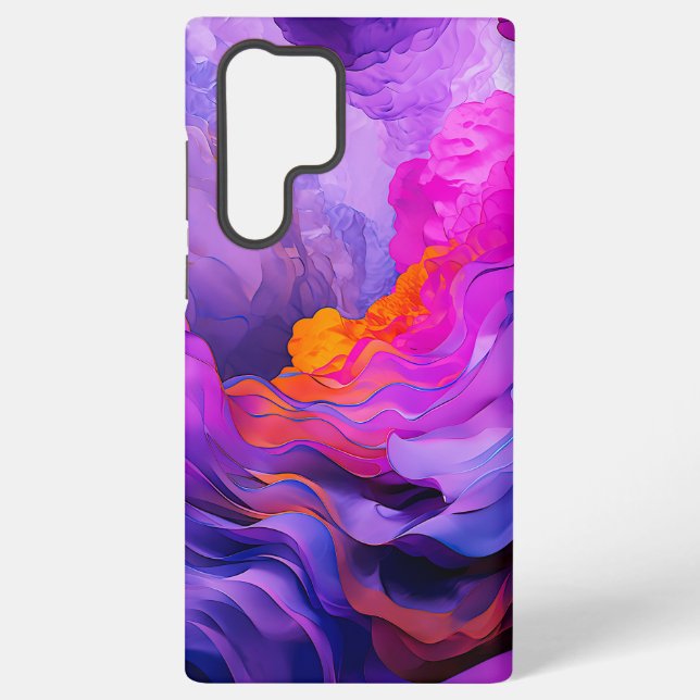 ‚ätherische Ströme‘ Samsung Galaxy Hülle (Rückseite)
