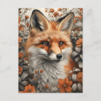 Ätherischer Mystischer Fox im verzauberten Wald
