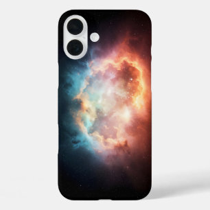Ätherischer Regenfall der kosmischen Explosion im iPhone 16 Plus Hülle