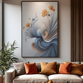 Ätherischer Tanz der Natur Poster