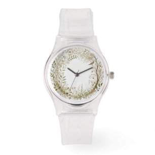 Ätherischer verzauberter Wald Armbanduhr