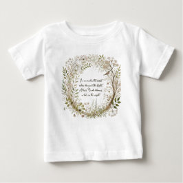 Ätherischer verzauberter Wald Baby T-shirt