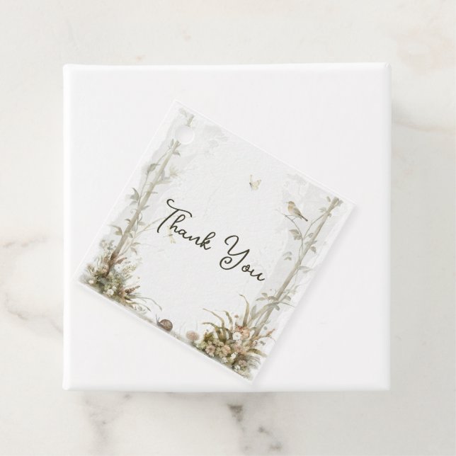 Ätherischer verzauberter Wald Geschenkanhänger (Beispiel)