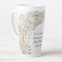 Ätherischer verzauberter Wald Milchtasse