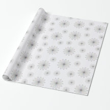 Ätherisches Blütenmuster-Wrap-Papier