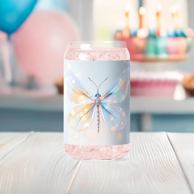 Ätherisches, transparentes Flügeldesign: Delikate  Dosenglas (Insitu (Baby Party))