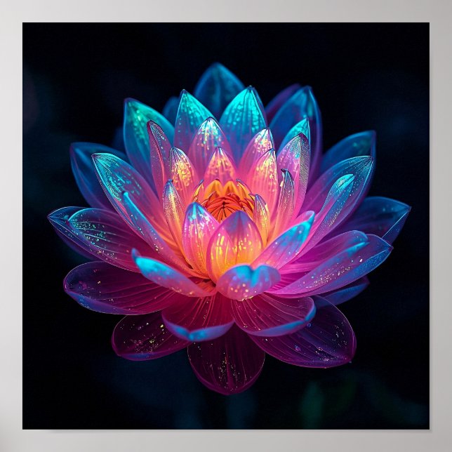 Ätherisches Zen Poster (Vorne)