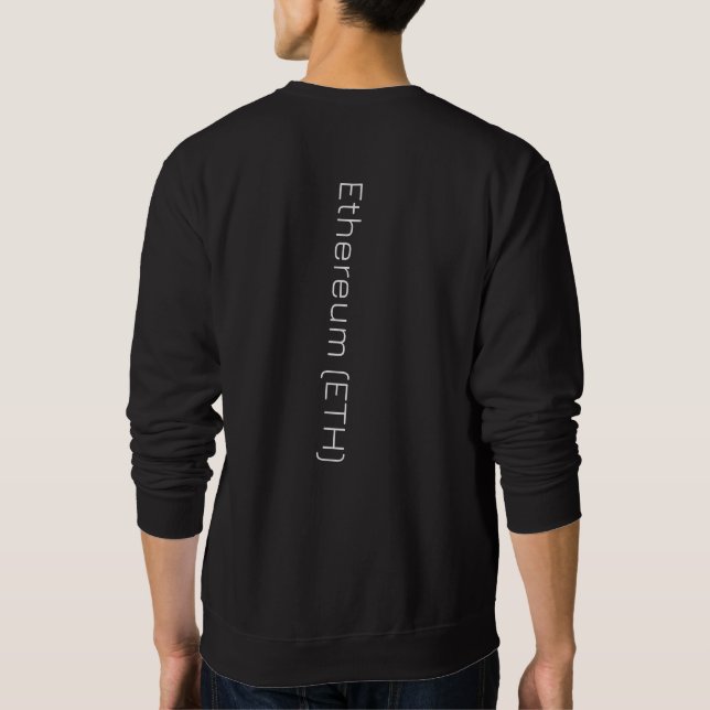 Ätherum (ETH) Sweatshirt (Rückseite)