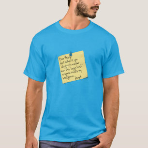 Athiest Joseph und Mary-Witz T-Shirt
