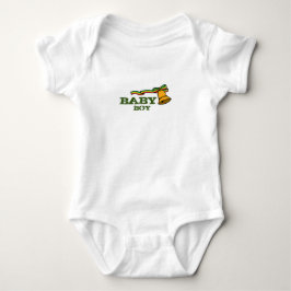 Äthiopia Rasta Flag Baby Bodysuit Strampler