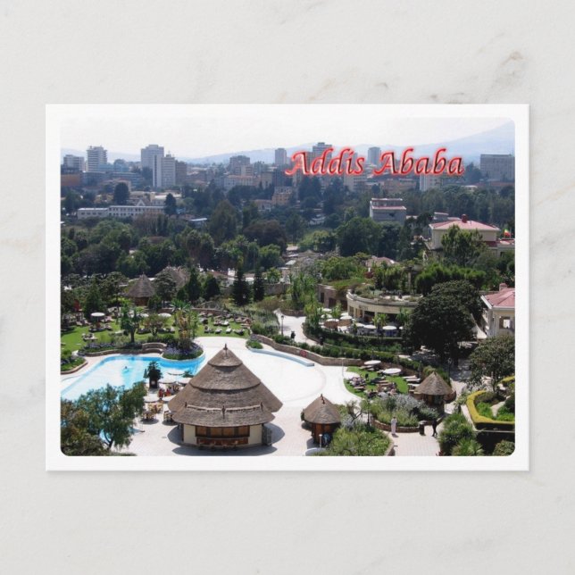 Äthiopien - Addis Abeba - Postkarte (Vorderseite)
