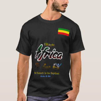 Äthiopien Afrika früheste Taufe T-Shirt