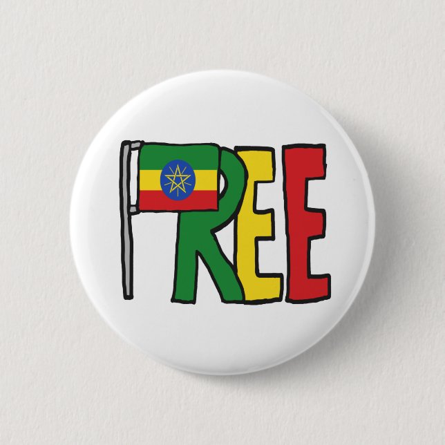 Äthiopien Button (Vorderseite)