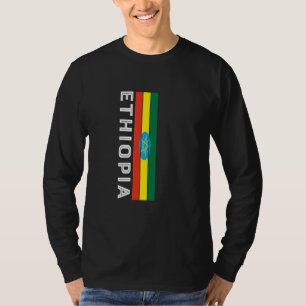 Äthiopien Flaggenfarben T-Shirt