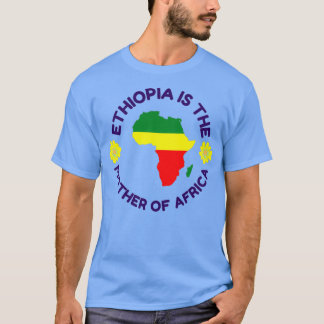 Äthiopien ist die Mutter Afrikas Uhuru Kenyatta T-Shirt