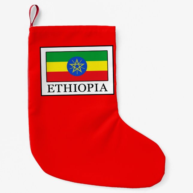 Äthiopien Kleiner Weihnachtsstrumpf (Vorderseite)