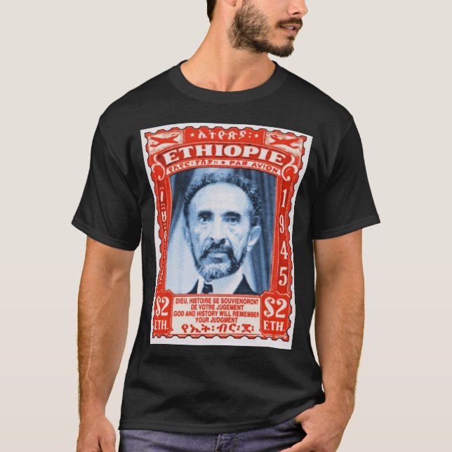 Äthiopien-Luftpost-Briefmarken-T-Shirt T-Shirt (Vorderseite)
