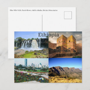 Äthiopien Postkarte
