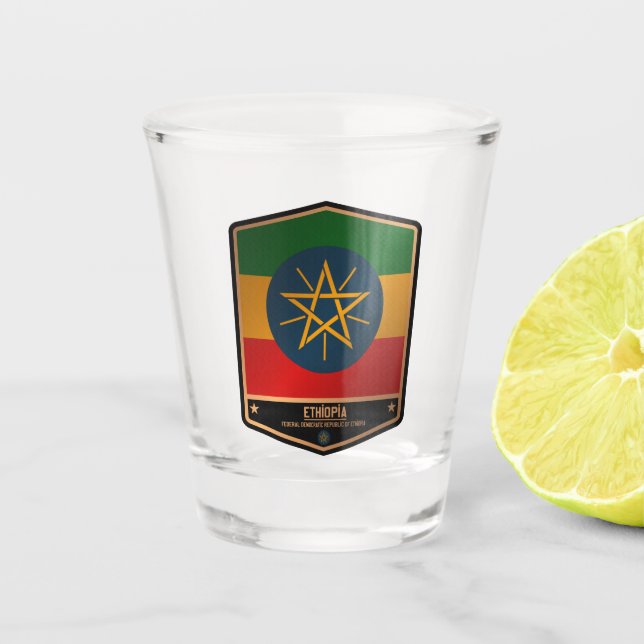 Äthiopien Schnapsglas (Vorderseite)